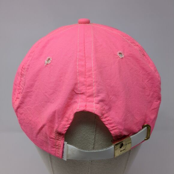 MU Sports Slideback Hat Pink One Size Adjustable Embroidered Rope Imperial - Picture 7 of 10